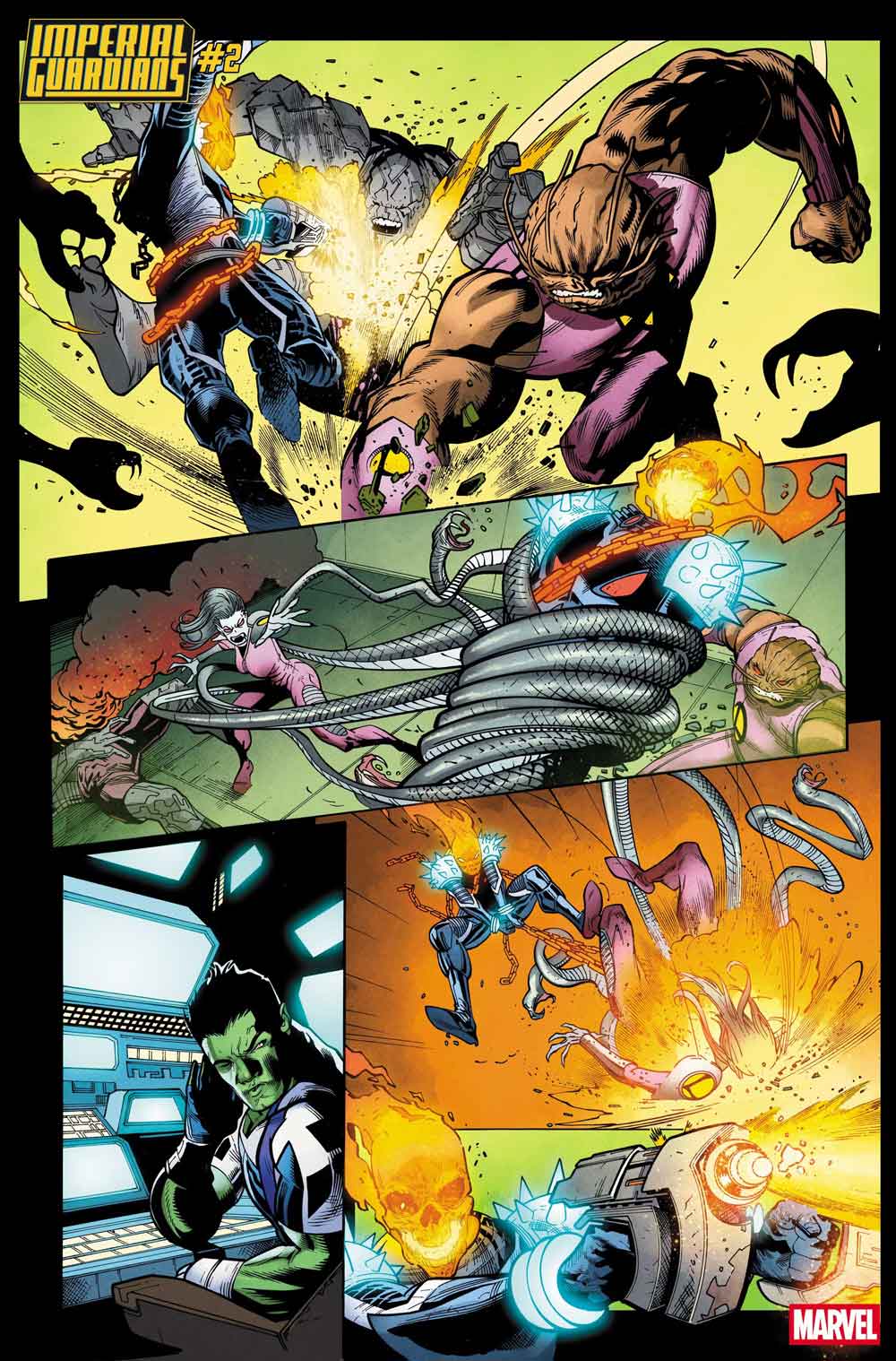 marvel reinventa a los guardianes de la galaxia con capitana marvel al mando