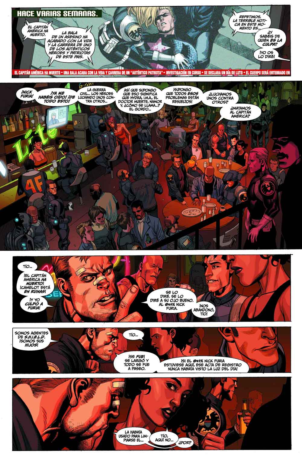 ¿Y si tu héroe favorito no fuera quien dice ser? El regreso del gran evento de los Skrulls marvel omnibus invasión secreta | reseña del evento skrull