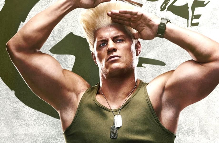 cody rhodes guile en street fighter