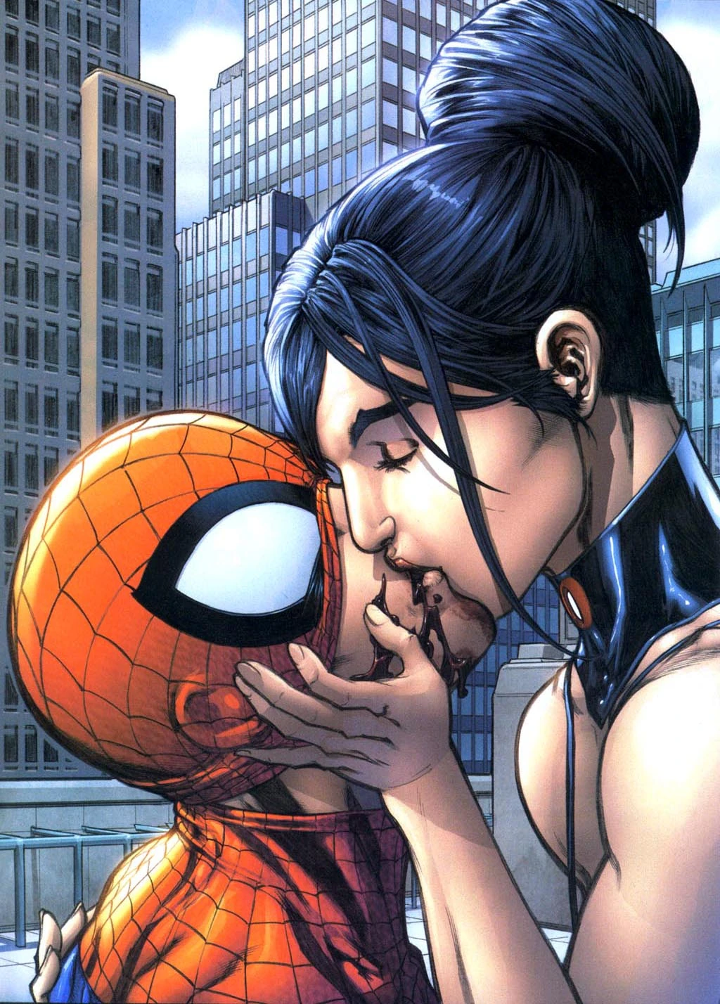 the queen ser&iacute;a clave en spider-man