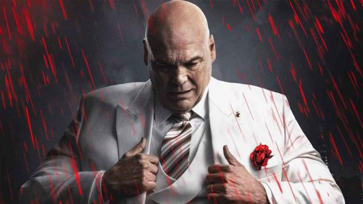 kingpin en el rodaje de daredevil: born again 3