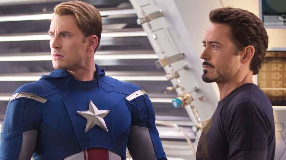 robert downey jr. y chris evans