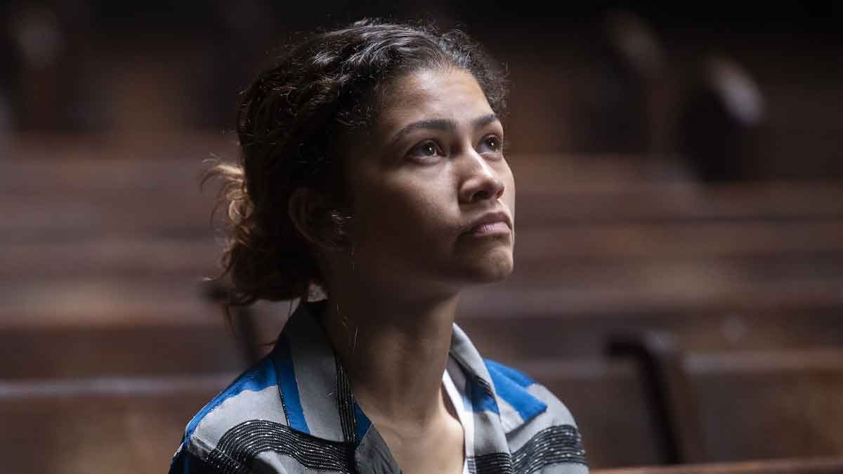 zendaya como rue en euphoria