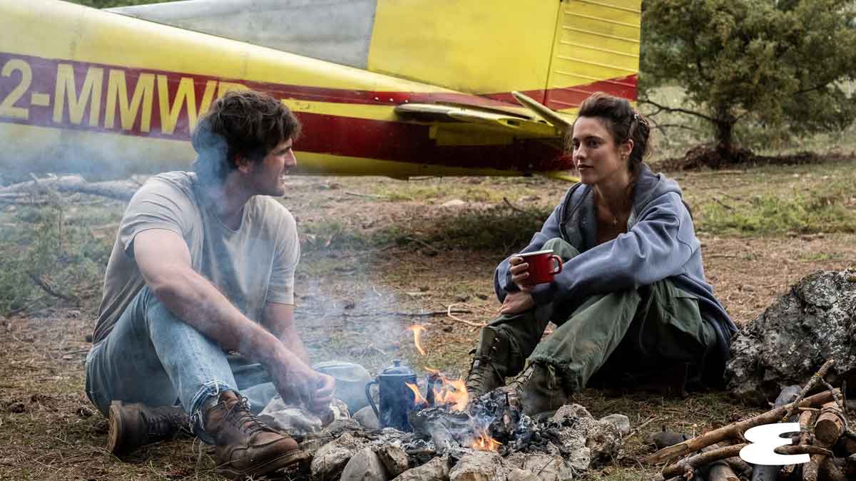 jacob elordi y margaret qualley en the dog stars