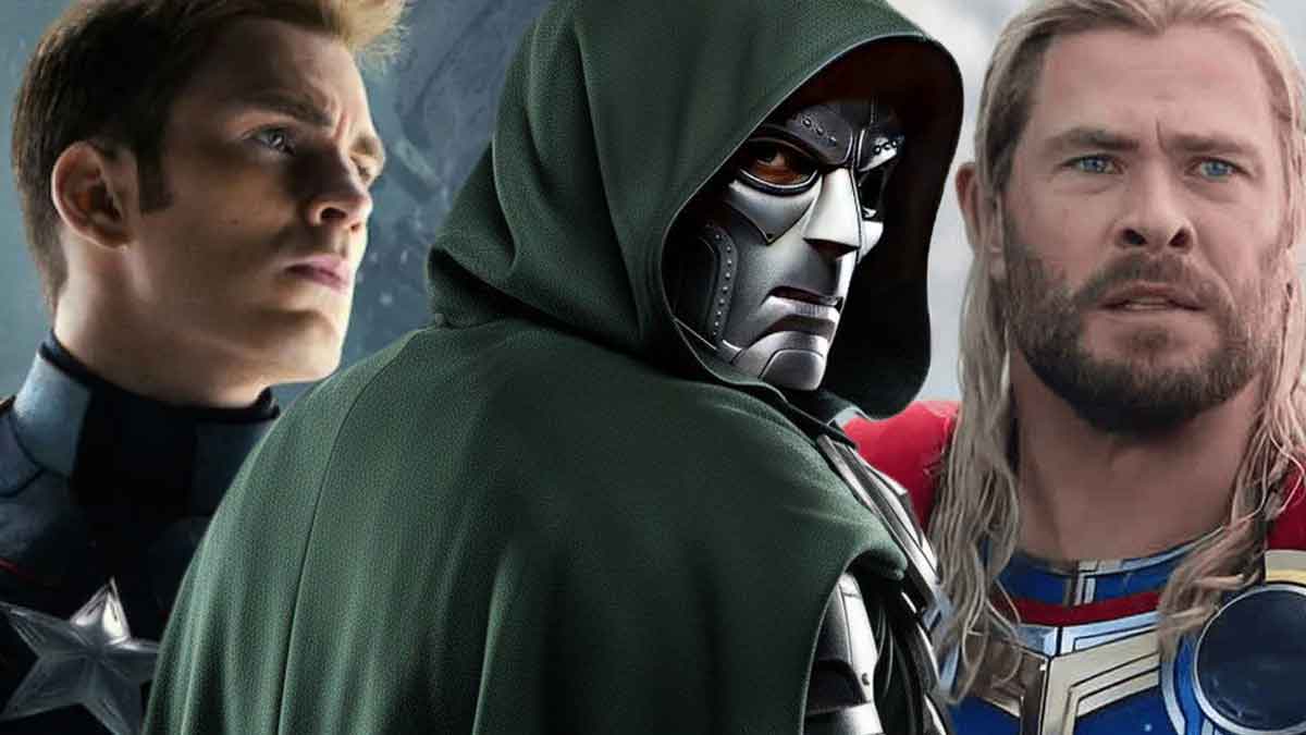 vengadores: doomsday steve rogers thor y doctor doom