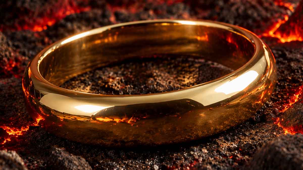 el se&ntilde;or de los anillos ring lord of the rings