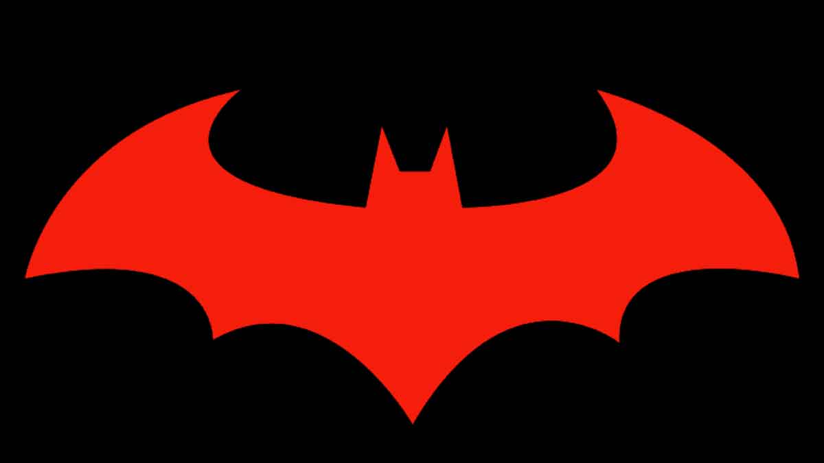 logo batman rojo