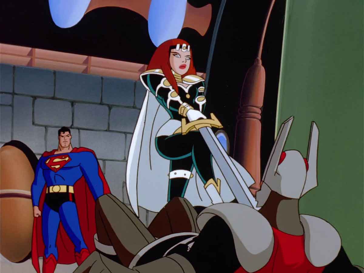 maxima en superman animated series
