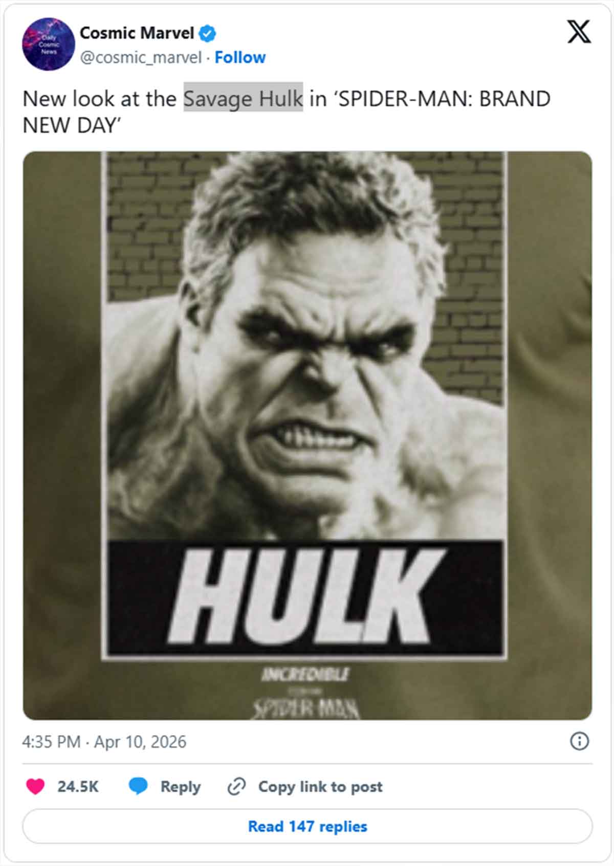 merchan de spider-man: brand new day