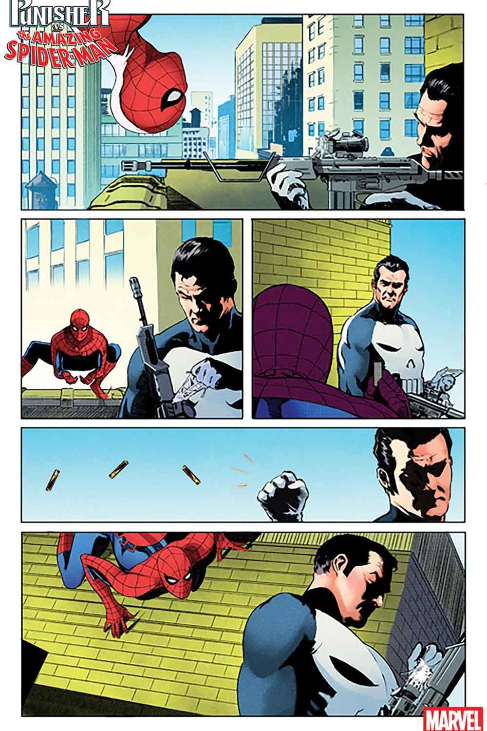 punisher vs. spider-man #1