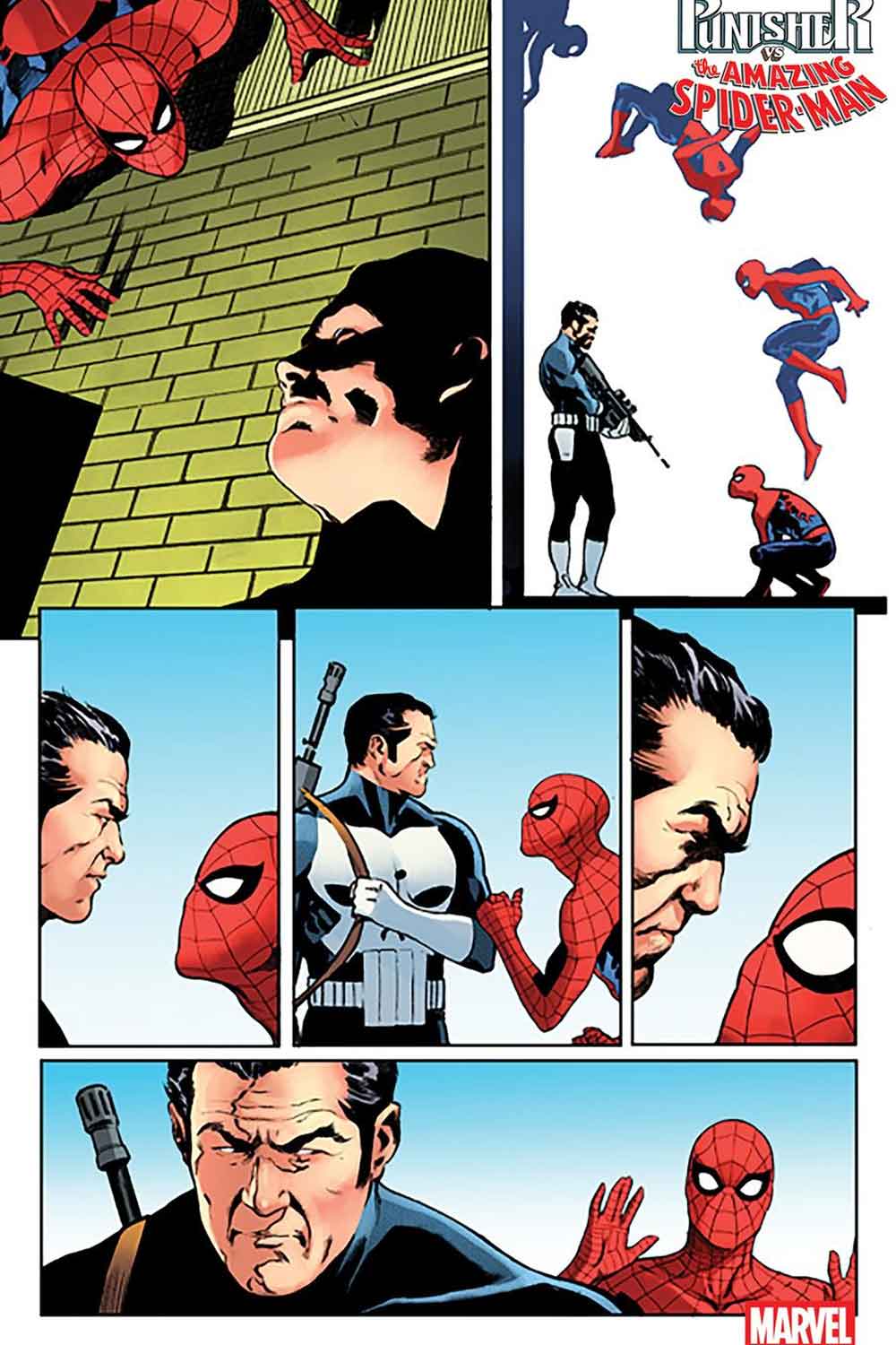 punisher vs. spider-man #1