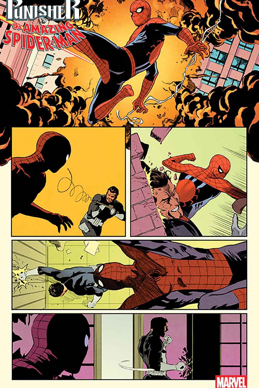 punisher vs. spider-man #1