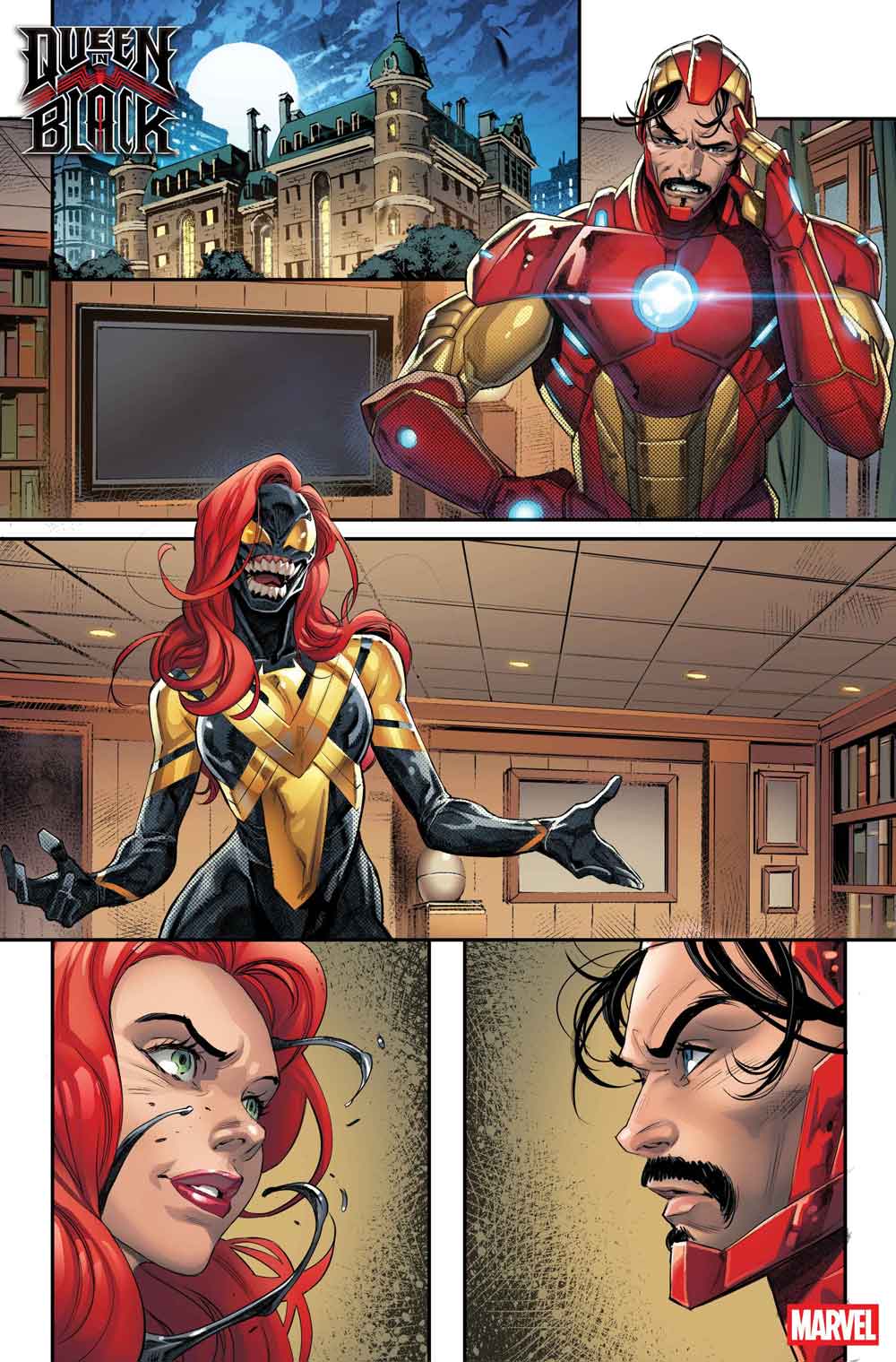 queen in black #1 preview