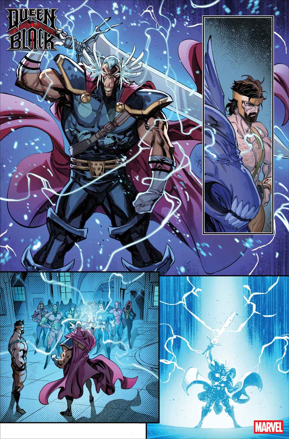 queen in black #1 preview