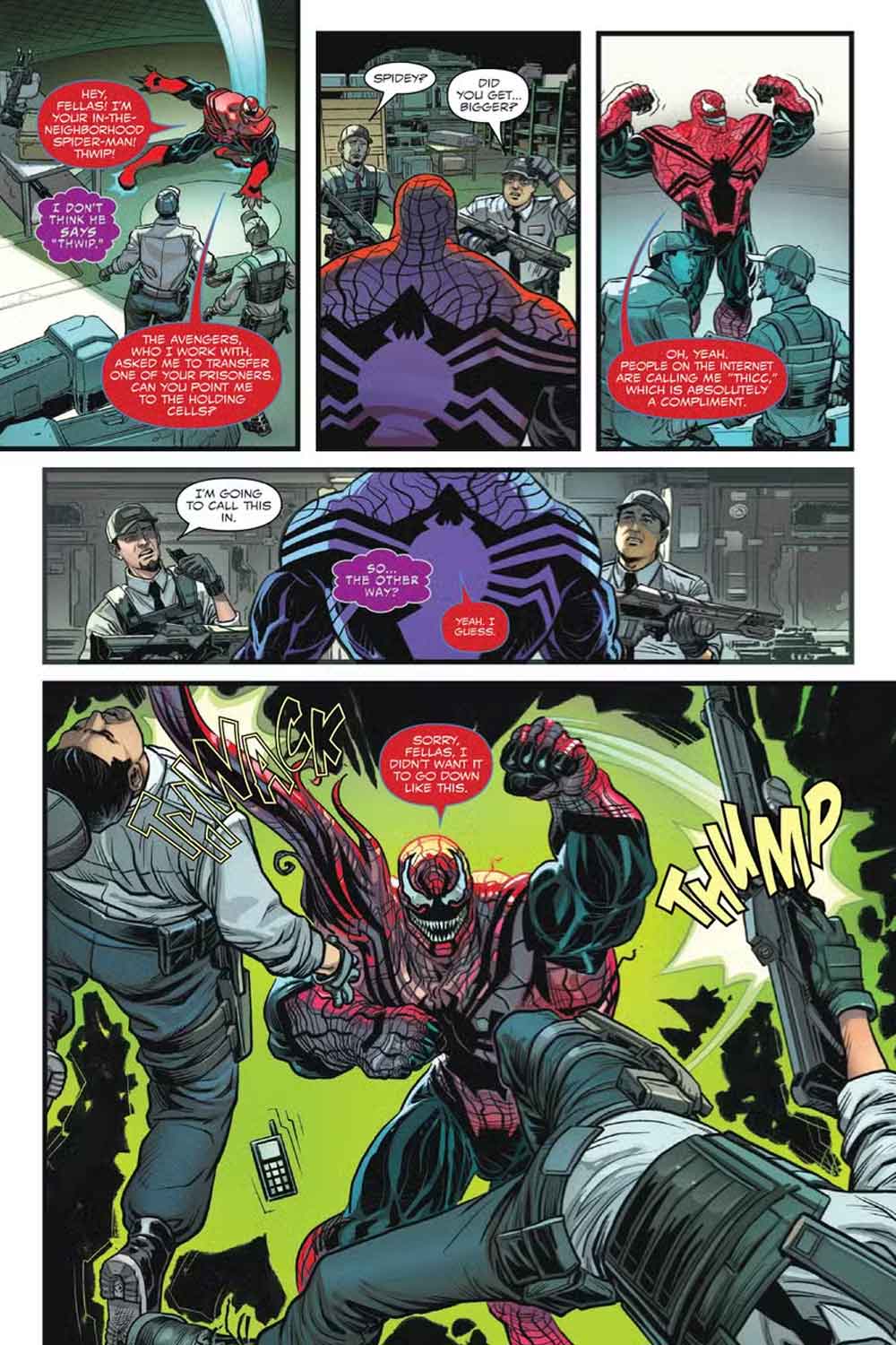 spider-man y venom entran en una nueva era de marvel