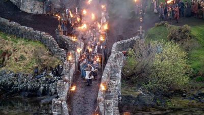 primera imagen de henry cavill como connor macleod en escocia
