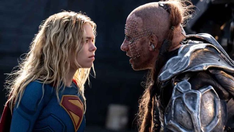 supergirl cara a cara con el villano