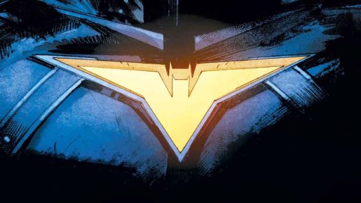 logo batman white knight