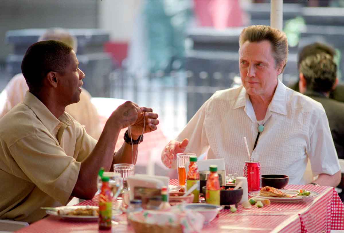 christopher walken junto a denzel washington en man on fire