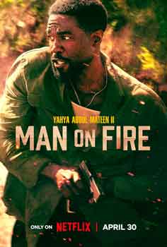 review man on fire